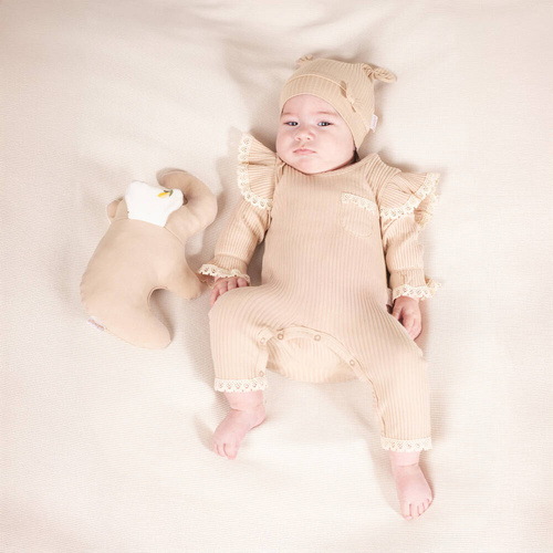 212032 Tola Fußloser Strampler Nicol – Beige