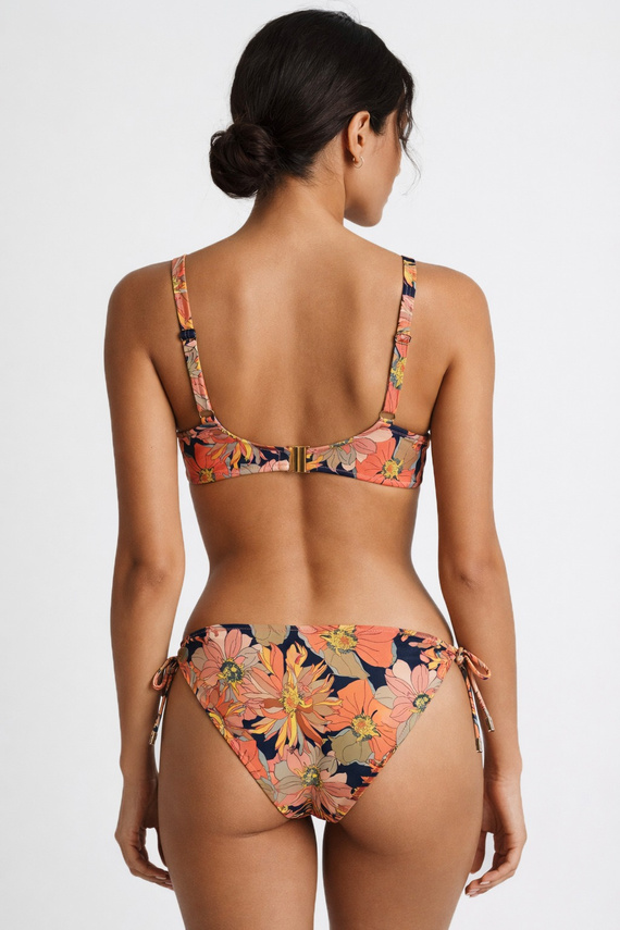 Mediolano Orango 20004 Bikini Oberteil Full Cup mit Blumenmuster