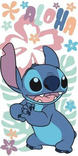 Lilo und Stitch Hawaiian Jerry Fabrics Strandtuch blau