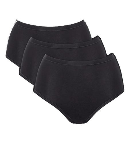 Go Daily Cotton Highwaist Damenhöschen Sloggi - schwarz