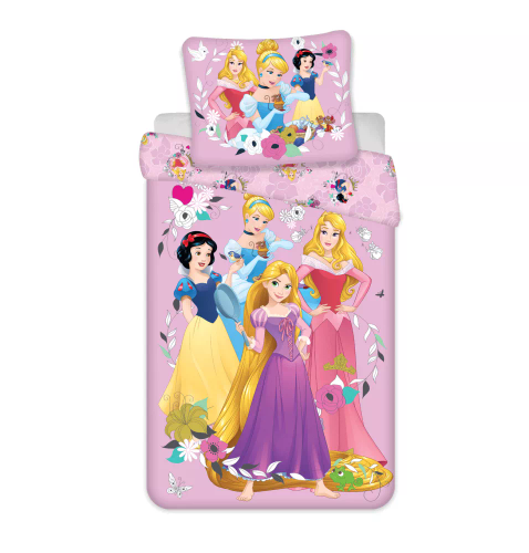 Prinzessinnen Prinzessin Kinderbettwäsche aus Baumwolle von Jerry Fabrics
