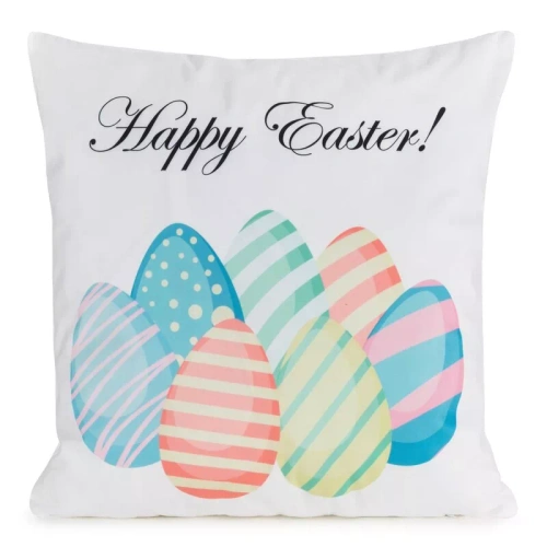 Eurofirany Wiosna 3– dekorativer Oster Kissenbezug stilvoll