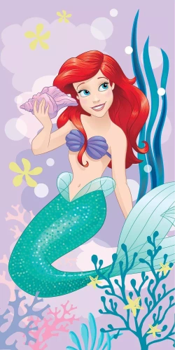 Ariel Meerjungfrau Baumwoll-Strandtuch Disney Kids25 | Für ein Mädchen | Zum Strand, zum Jerry Jabrics Pool
