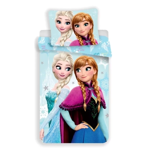 Frozen Frozen Kinder-Baumwollbettwäsche Jerry Fabrics blau