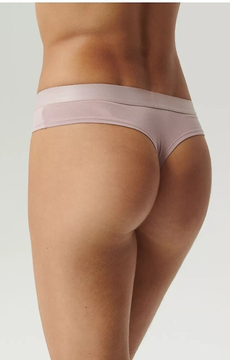 3CLP-013 Thongs Damen-Tanga Atlantic - Beige-Rosa-Grün