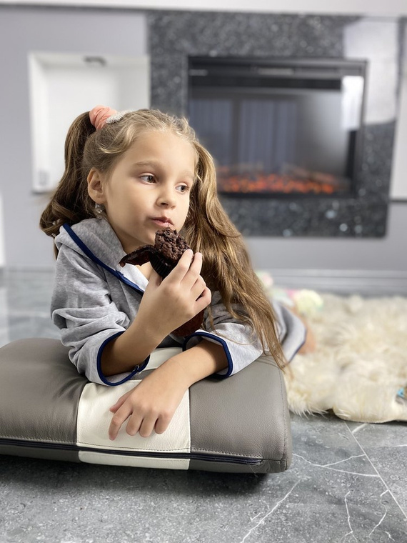 374 / 375 Desiree Kinderbademantel - grau