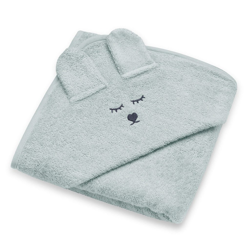 Yosoy Bambushandtuch mit Ohren – Salbei