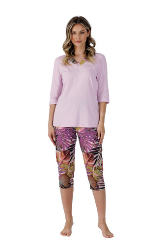 1493 Habika Damenpyjama Leveza rosa