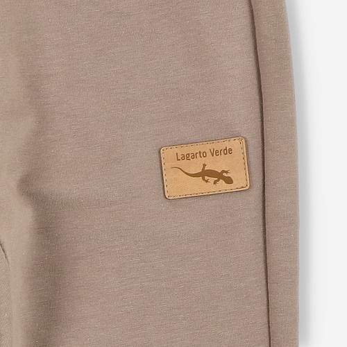 KAR-0040/BRA Jogginghose für Jungen Lagarto Verde – braun