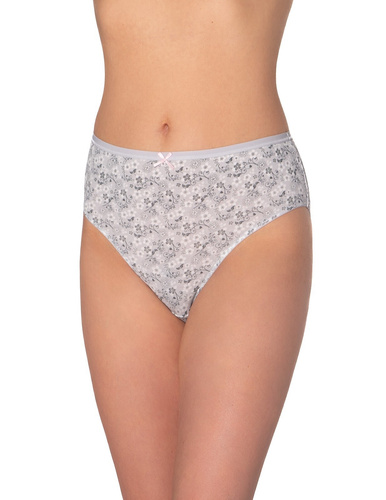 Damen-Slips L-120BI-96 Lama graphitgrau – Baumwolle, 3er-Pack, bequem und klassisch