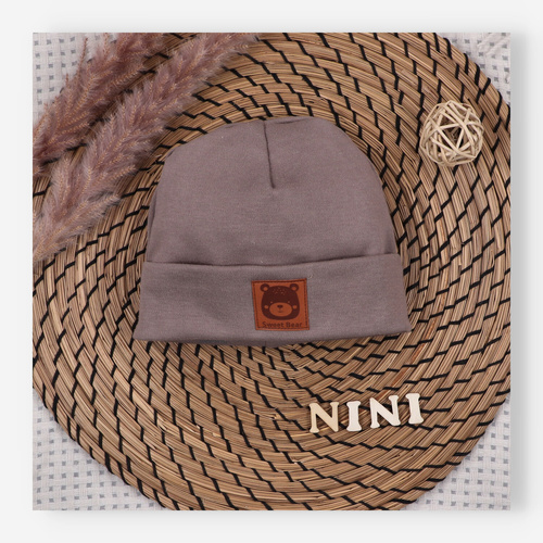 Nini Kinder-Mütze Balloon Friends 100% Bio-Baumwolle – Hohe Qualität aus Polen