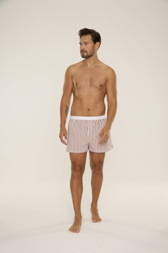 826 Taylor Herren Boxershorts De Lafense - braun