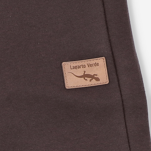 KAR-0040/BRA Jogginghose für Jungen Lagarto Verde Schokolade – bequem, Baumwolle, polnische Produktion