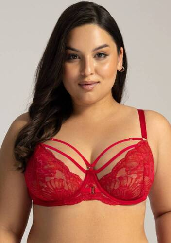 1824/1 Weicher Maxi-BH Ava rot