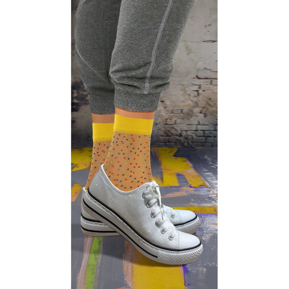 Sesto Senso Damen Nylonsocken, Beige