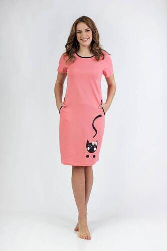 152 Regina Nachthemd – Rosa