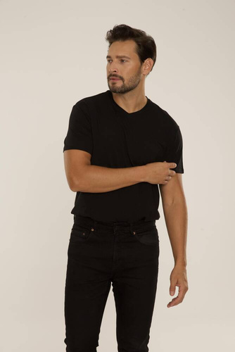 828 Chandler t-shirt De Lafense - schwarz