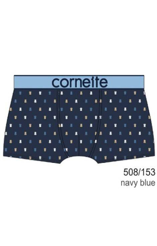 508/153 High Emotion Cornette Herren-Boxershorts, Marineblau