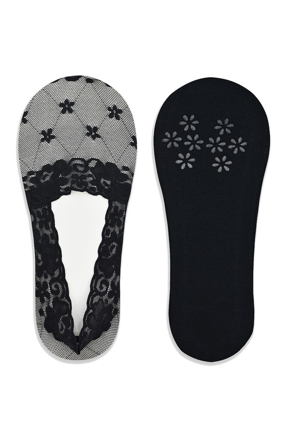 SN051 Noviti Damen-Ballerinas – Schwarz