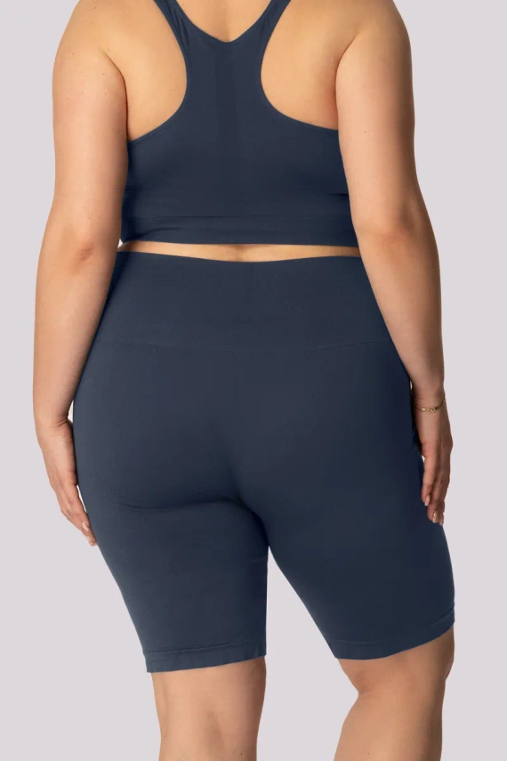 Base Damen Bikershorts Mona Marineblau