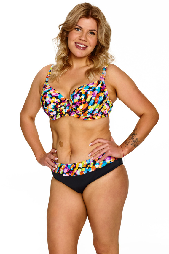 Bikini Oberteil Lupoline Elisa Big soft große Brust bunt