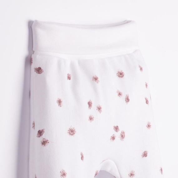 Nicol Hania 226009 Baby-Halbhosen 100% Baumwolle Blumen Creme