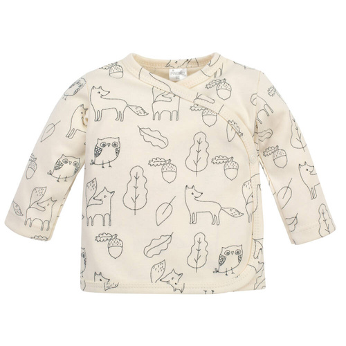 Secret Forest Pinocchio Babykaftan – Ecru Fuchs