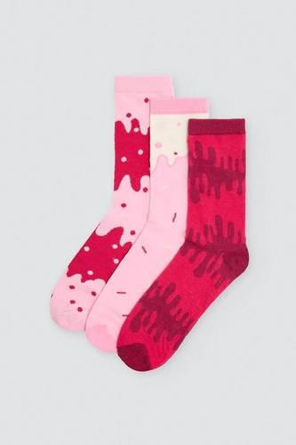 Ysabel Mora 12143 Unisex-Socken 3 Paar Baumwolle Geschenk 41–46
