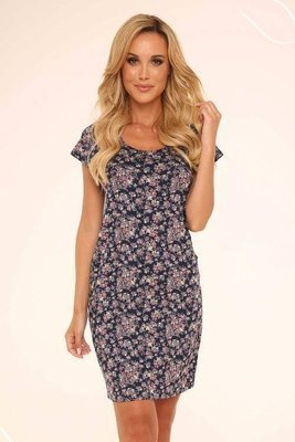 479 Mia Forex Nachthemd - navy blau