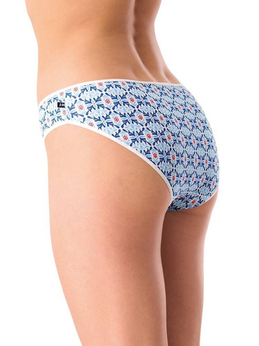 LPR 721 A'2 Damen-Slips im 2er-Pack Key Coral Blue