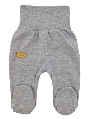 Baumwollschlafanzug „Lines“ Terjan – grau