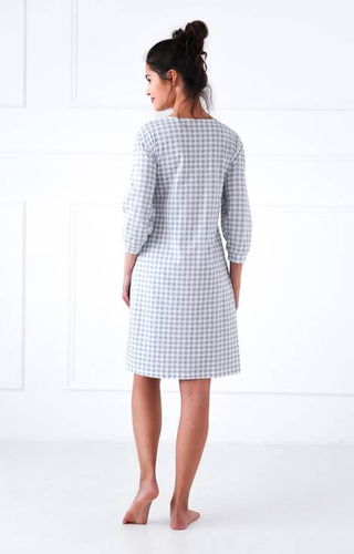 Sensis Damen Bademantel Octavia - grau