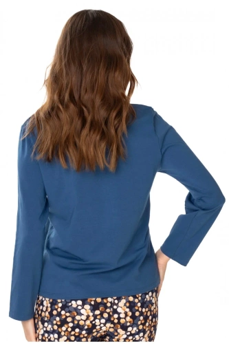 86673 Lucy Seagull Jeans-Pyjamabluse