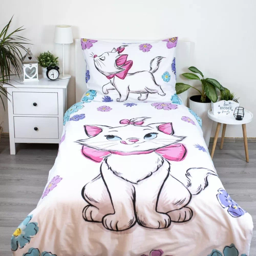 Marie Cat Disney Baumwollbettwäsche | Kätzchen Kinderbettwäsche Jerry Fabrics