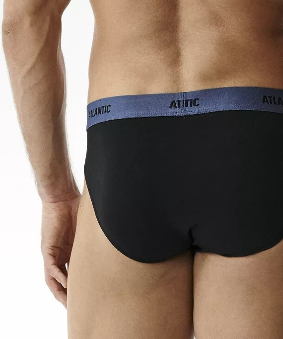 Herren-Slips Atlantic 6SMP-004 A6 multicolor – 6er-Pack, 95% Baumwolle, sportlicher Schnitt