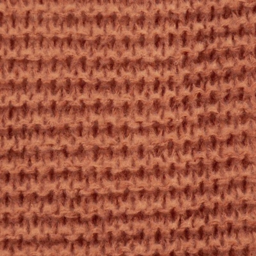 Plaid 1 Tagesdecke mit Fransen, Eurocurtains, ziegelrot