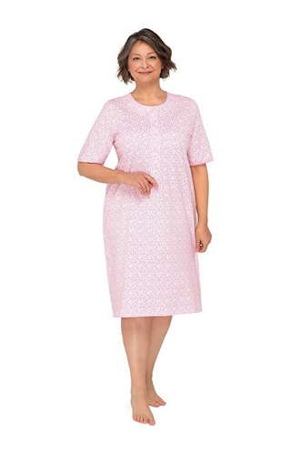 263 Basia I Martel Nachthemd mit Reißverschluss – Rosa