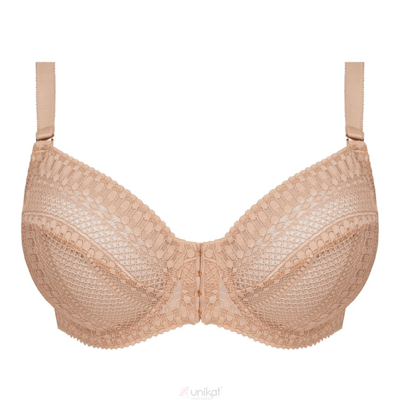 Kora Unikat Soft-BH in Beige – vorne geschlossen, bequem und elegant