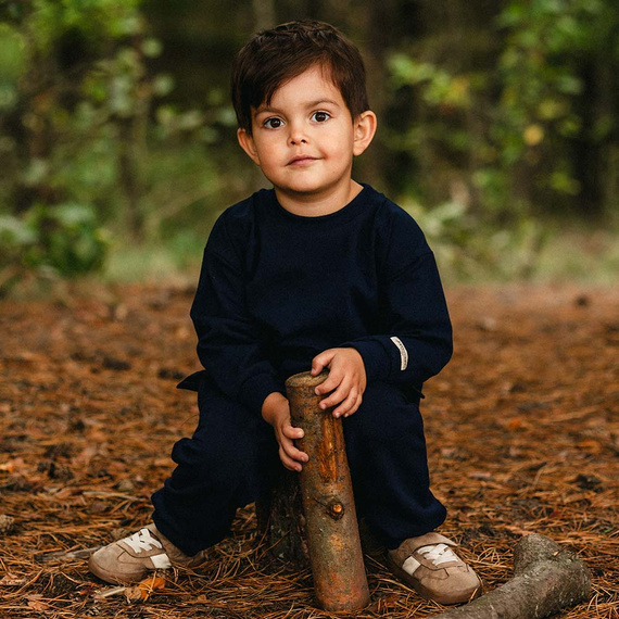 Kinder Langarmshirt Eevi Simply Comfy 100% Baumwolle