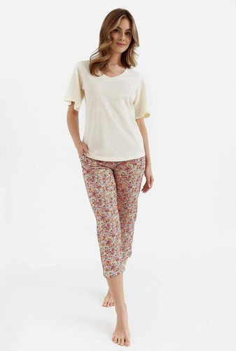 457 Cana Damenpyjama, Vanille