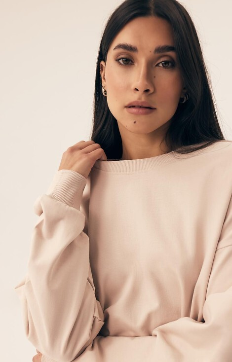 43020 Gürtel Damen Pyjama/Trainingsanzug Homewear Henderson – Sand