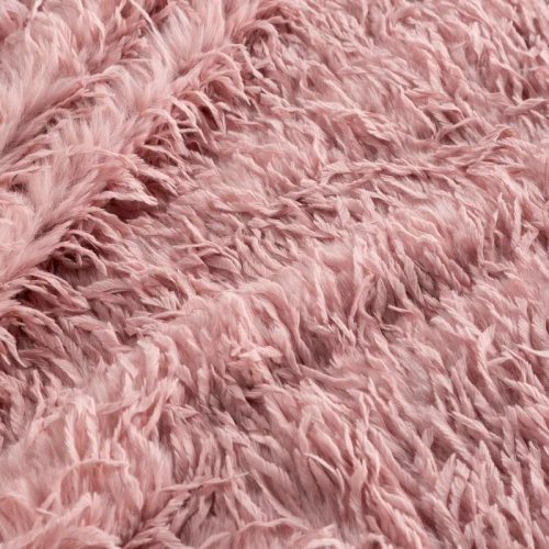 Adore Blanket, flauschige Felldecke, Eurocurtains, Puder