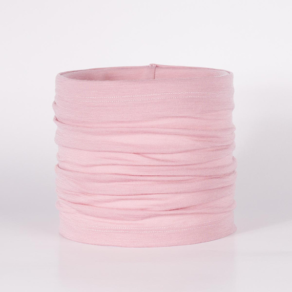 229105 Nicol Kinder-Schlauchschal 100% Merino Puderrosa