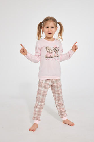 Mädchen-Pyjama Cornette 594/202 592/202 Be My Friend 100% Baumwolle Langarm