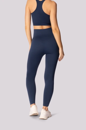 Base Damen-Leggings Mona Marineblau