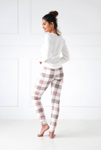 Joselyn Damen Schlafanzug Sensis Interlock - creme