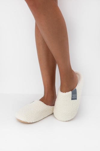 Siena Sensis Damenhausschuhe – Ecru