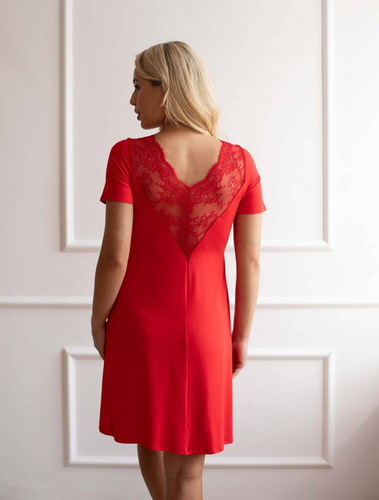 Simone Babella Nachthemd – rot