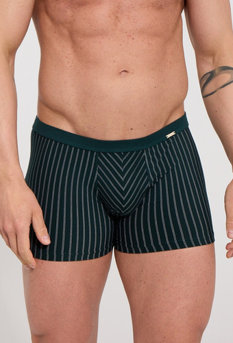 Herrenboxershorts Cornette Infinity 912/94 Modal Grün Enganliegend Premium