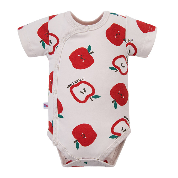 Baby Body Eevi Snack Time Kurzarm Baumwolle elastisch bequem